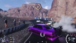 ドリフトレース追走　峠