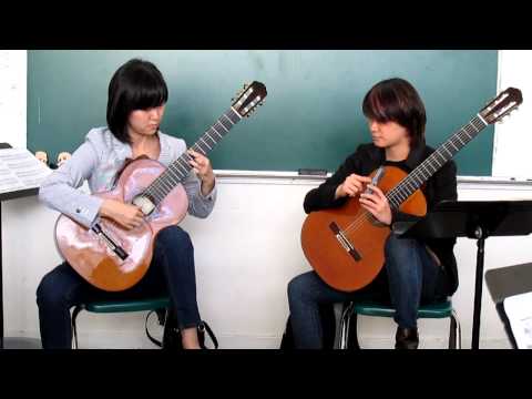 Beijing Guitar Duo at COVA, Spring 2014 - Tremolo technique