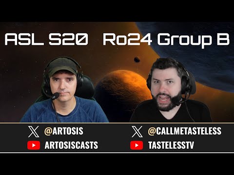 [ENG] ASL Season20 | Ro.24 Group B (Tastosis)