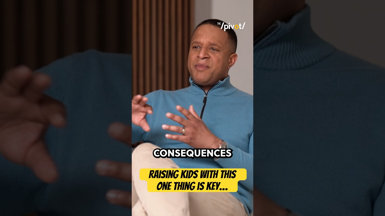 Craig Melvin shares the one thing he focuses on being a dad and his favorite word can be “No”.