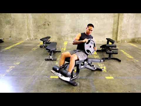 PL7328A Flat Incline Decline Bench extreme training equipment