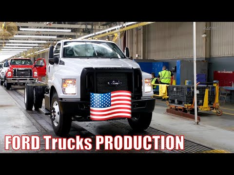 , title : 'FORD Trucks Production Plant 🇺🇸 Super Duty USA Trucks Factory'