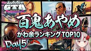 【かわ余ランキング#holoGTA DAY5 配信で「かわ余」が止まらなかった瞬間TOP10】【百鬼あやめ|ホロライブ切り抜き】