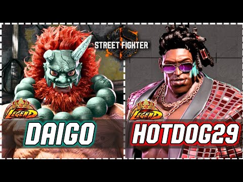 SF6 🔥 Daigo (Akuma) vs Hotdog29 (Dee Jay) 🔥 SF6 High Level Gameplay
