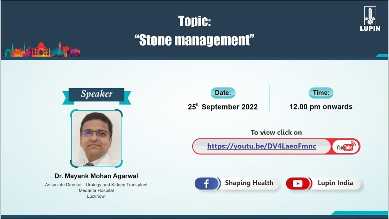 Dr. Mayank Mohan Agarwal | Lupin India