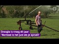 Droogte is vroeg dit jaar: 'Normaal is het juni als je sproeit'