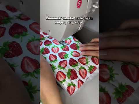 Mini pochette super carina fai da te facile // non crederai a quanto è veloce🎀✂️🌸 #cucito #modell...