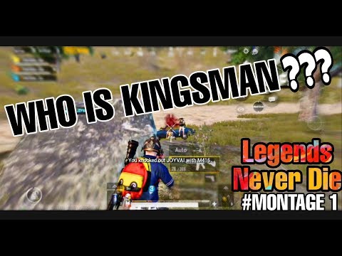 Legends Never Die! Introducing Kingsman | Pubg Mobile | Epic Montage!