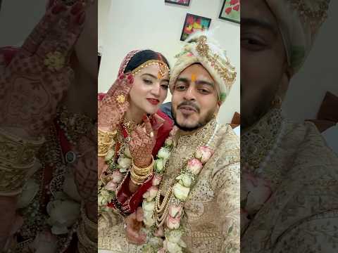 Rachit Sibbu ❤️😍 Husband Wife 🧿👏🏻 #wedding #rachitrojha #sibbugiri
