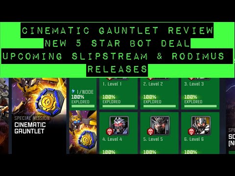 Cinematic Gauntlet Review, Latest Deals & New Bots Coming Soon? — Transformers: Forged to Fight