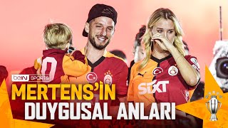 Dries Mertens'in Duygusal Anları | Galatasaray'ın 25. Şampiyonluk Kutlamaları Özel