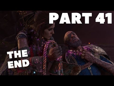 ENDING IN GOD OF WAR RAGNAROK PS5- Walkthrough Gameplay Part 41- No Commentary (FULL GAME)