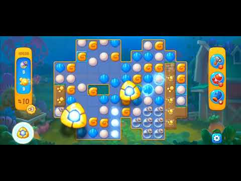 Fishdom Easy Level 10638 (with ingame and double bomb boosters) @choraelmin