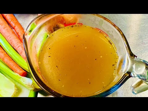 CHICKEN BROTH Recipe from Chef Victoria Love