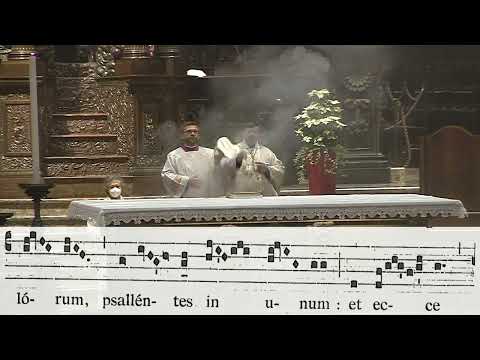 In excélso throno - Antifona