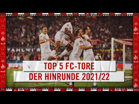 Die TOP 5 TORE des 1. FC Köln aus der Hinrunde 2021/22 | Skhiri | Kainz | Modeste | Uth | Ljubicic