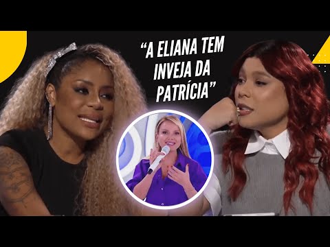 Cariucha ataca Eliana e diz que apresentadora tem inveja de Patrícia Abravanel