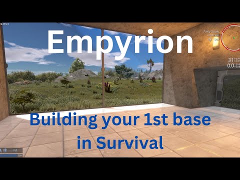 Empyrion Building your 1st base in survival