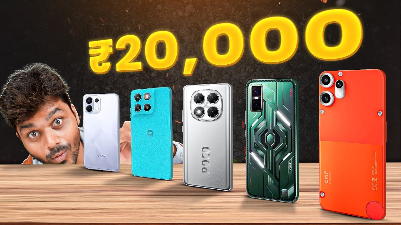 🔥Top 5+ Best Smartphones Under ₹20,000! 😳 January 2026