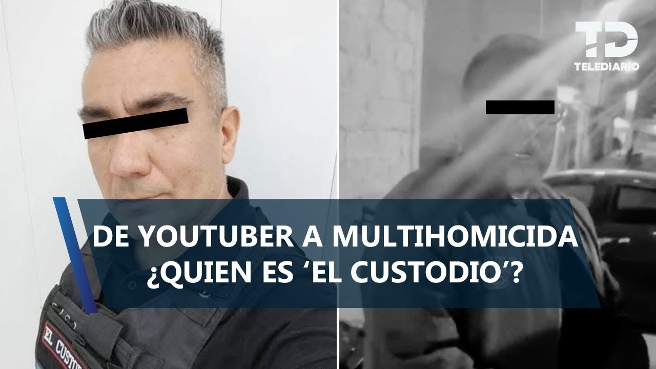 ¿Quién es 'El Custodio', youtuber señalado por asesinar a supuestos invasores en Edomex?
