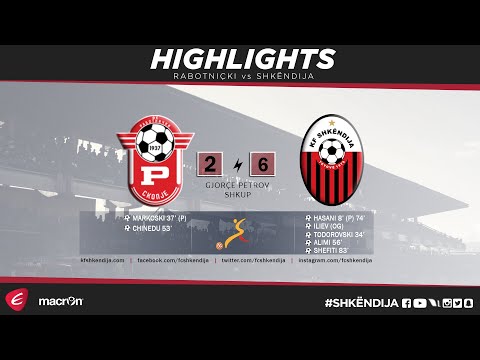 LPFM 2017/18 | 5th Round | Highlights | Rabotniçki vs Shkëndija 2-6