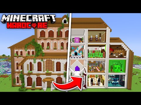 INSANE!!  Building Doll House in Minecraft!