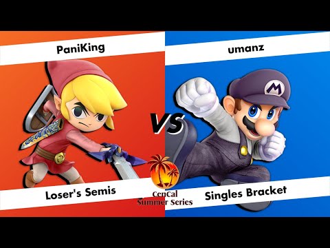 CCSS#8 - Loser's Semis - PaniKing (Toon Link) vs umanz (Mario)