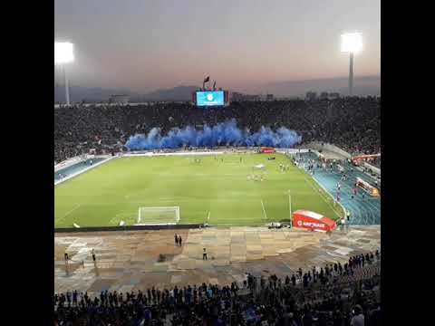 "Recibimiento UDECHILE vs Antofagasta" Barra: Los de Abajo • Club: Universidad de Chile - La U