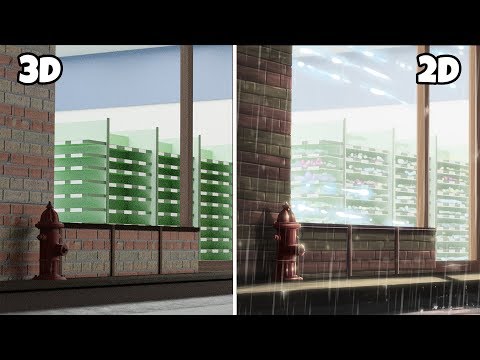 HOW TO MIX 3D WITH 2D