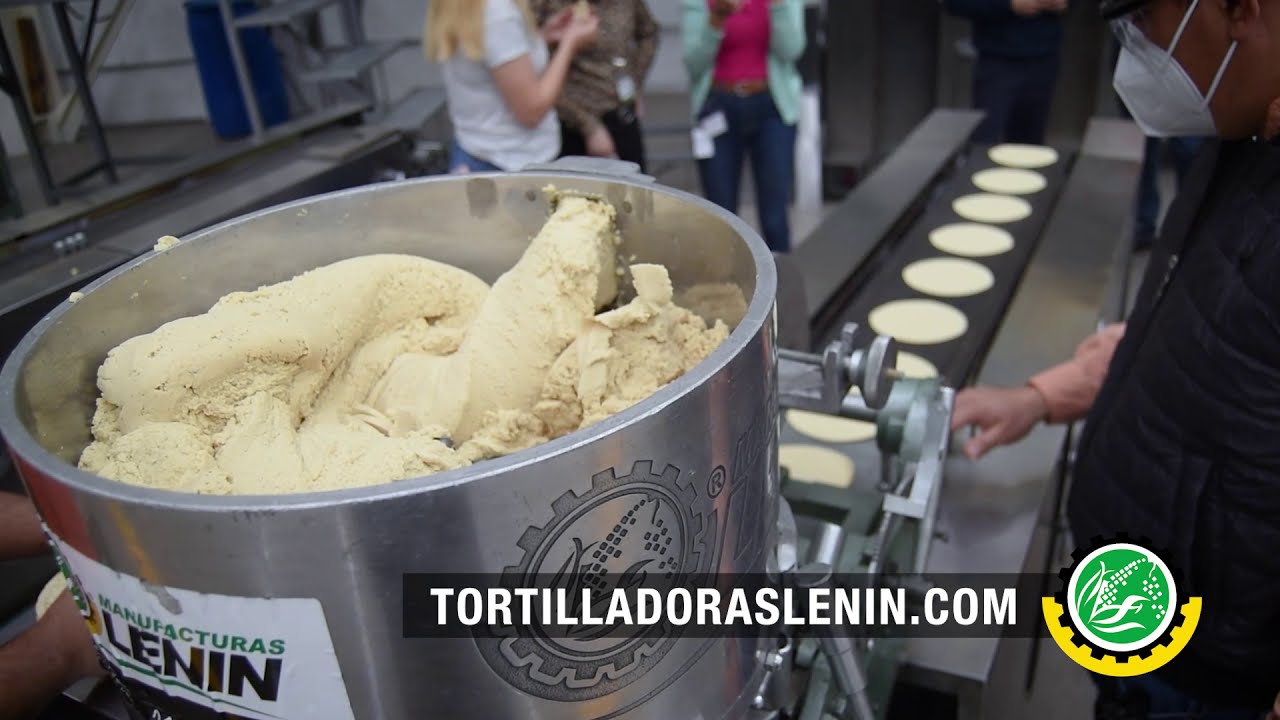 Demostración Máquina Tortilladora ML60│Manufacturas Lenin