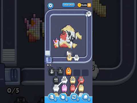 Pixel Flow Level 2921 Walkthrough