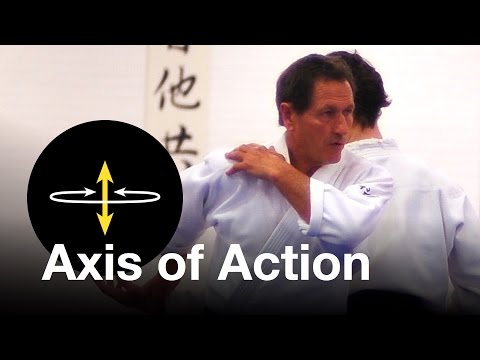 Aikido: "Axis of Action". Christian Tissier Shihan