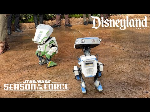BDX Droids Arrive at Star Wars: Galaxy's Edge for Season of the Force - Disneyland