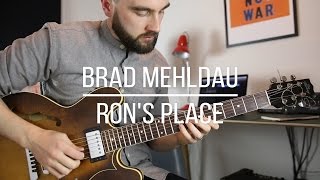 Brad Mehldau Transcription/Arrangement - 'Ron's Place'