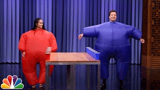 Inflatable Flip Cup with Zoë Kravitz
