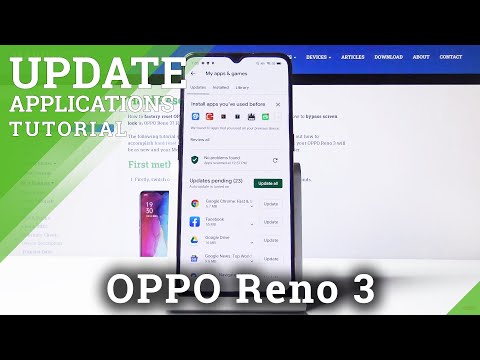 How to Update Apps in OPPO Reno 3 – Install Newest App Version