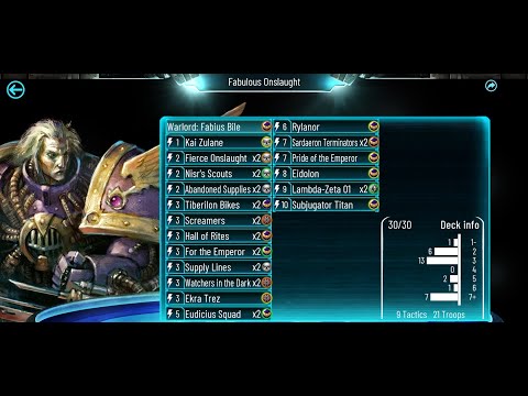 Th-MEME Deck 53: "Fabulous Onslaught" (Fabius Bile) - Horus Heresy Legions