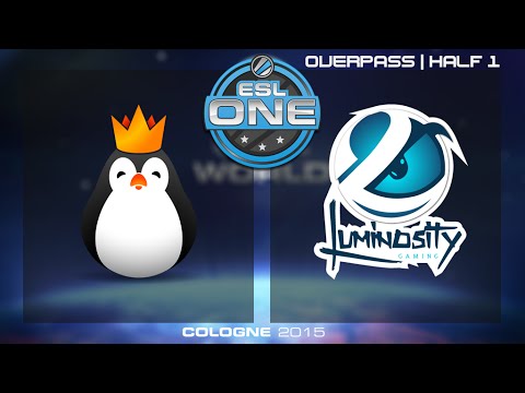 ESL One Cologne 2015 Kinguin vs. Luminosity Overpass First Half