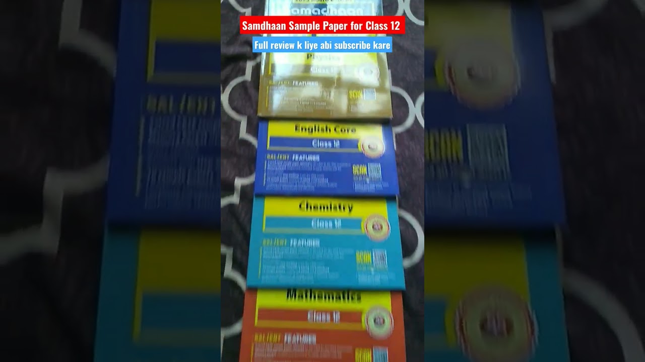 Watch video Samadhaan Sample Paper Giveaway| Sample Paper for Class 12 | cbse 2023 Now Samadhaan Sample Paper Giveaway| Sample Paper for Class 12 | cbse 2023
