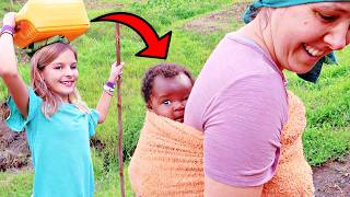 Babysitting in Rwandan Village! | Rwanda🇷🇼 10