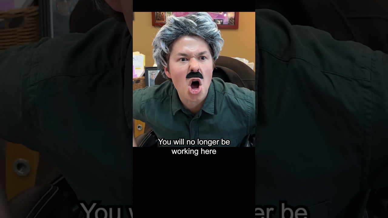 When you get laid off… 😳😡😂 #shorts #funny #comedy #youtubeshorts #boss #work #fire #office