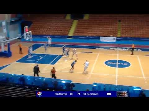 2MLS 12. kolo / KK Zdravlje - KK Konstantin