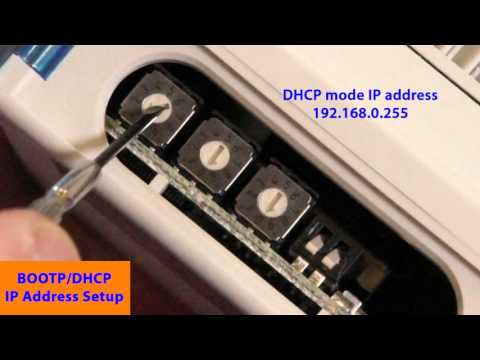 EX260 Ethernet IP Setup Session 2 - IP Address