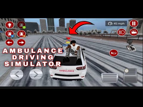 American Emergency Ambulance Van Driving Simulator  - Android Gameplay