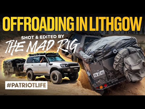 Climbing Lithgow's 4x4 Tracks With A Patriot Campers X1! [Shot & Edited by The Mad Rig]