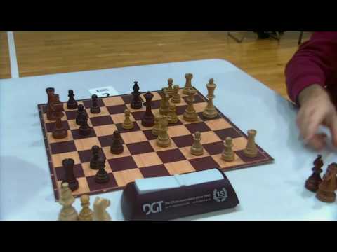 GM Arturs Neiksans - Janis Visockis, Karo Kann, advanced variation, Rapid chess