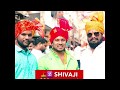 Hyderabad Shivaji Maharaj Jayanthi Rally Lion King Tinku Bhai Dance Hyderabad Gold Man HD