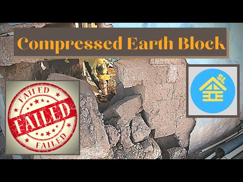 Compressed Earth Block Fail