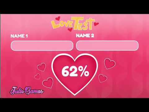 Love Tester 2 - Love Test Games