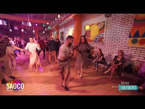 Alain Rueda and Irina Bilous Salsa Dancing at Rostov For Fun Fest (Russia), Saturday 02.11.2019 (SC)